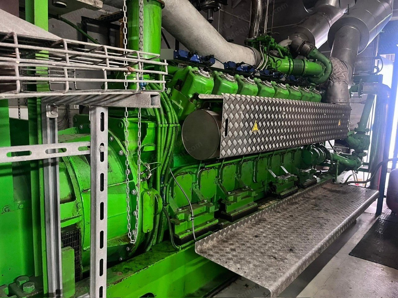 Jenbacher, J616 GS C12, 2010, 2048 kW, 2700 kVA, Complete Cogeneration Plant
