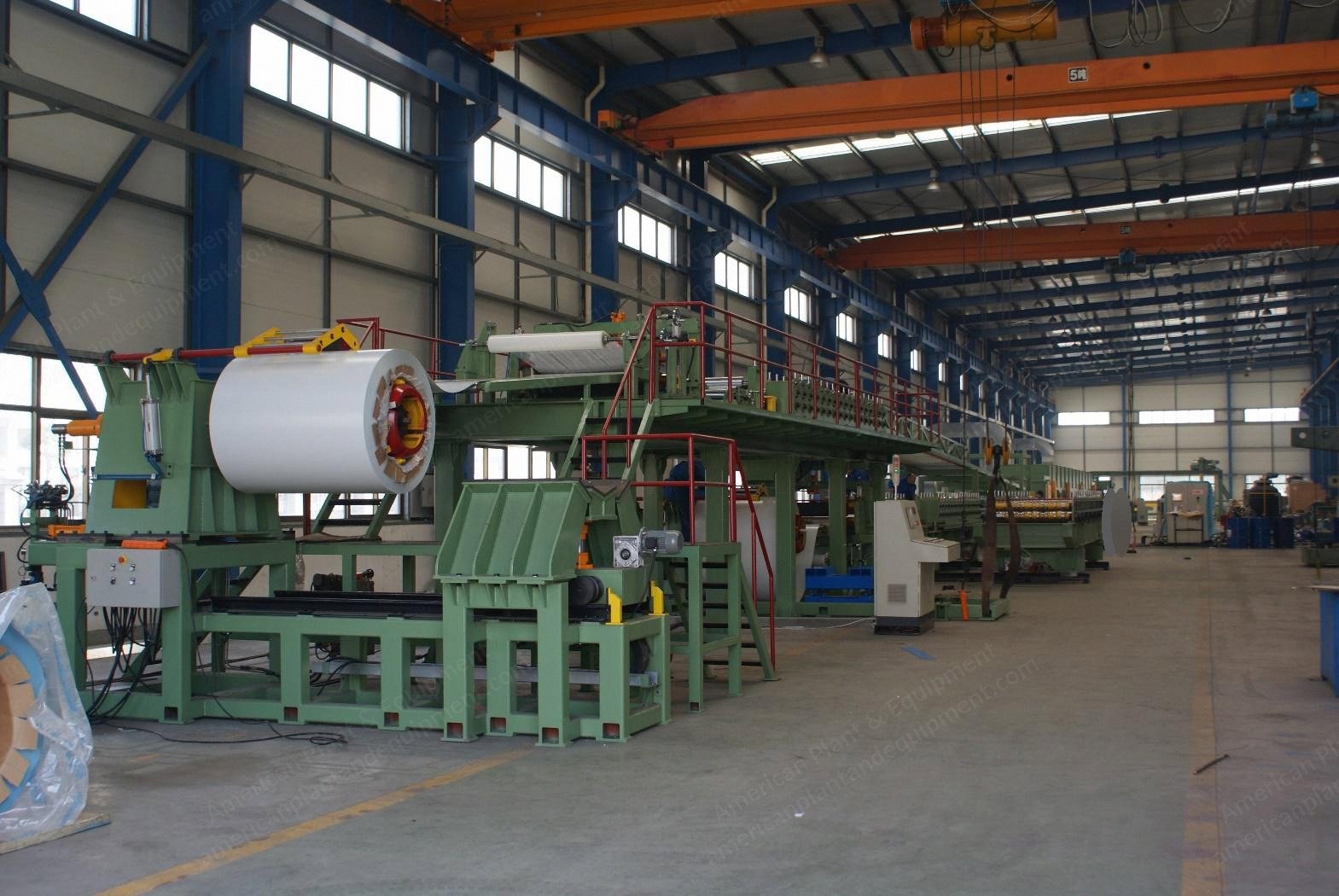 NovaStar, PN107, Polyurethane / Polyisocyanurate Sandwich Panel Production Line, 1220mm Panel Width, 0-9 m/min, 400 kW