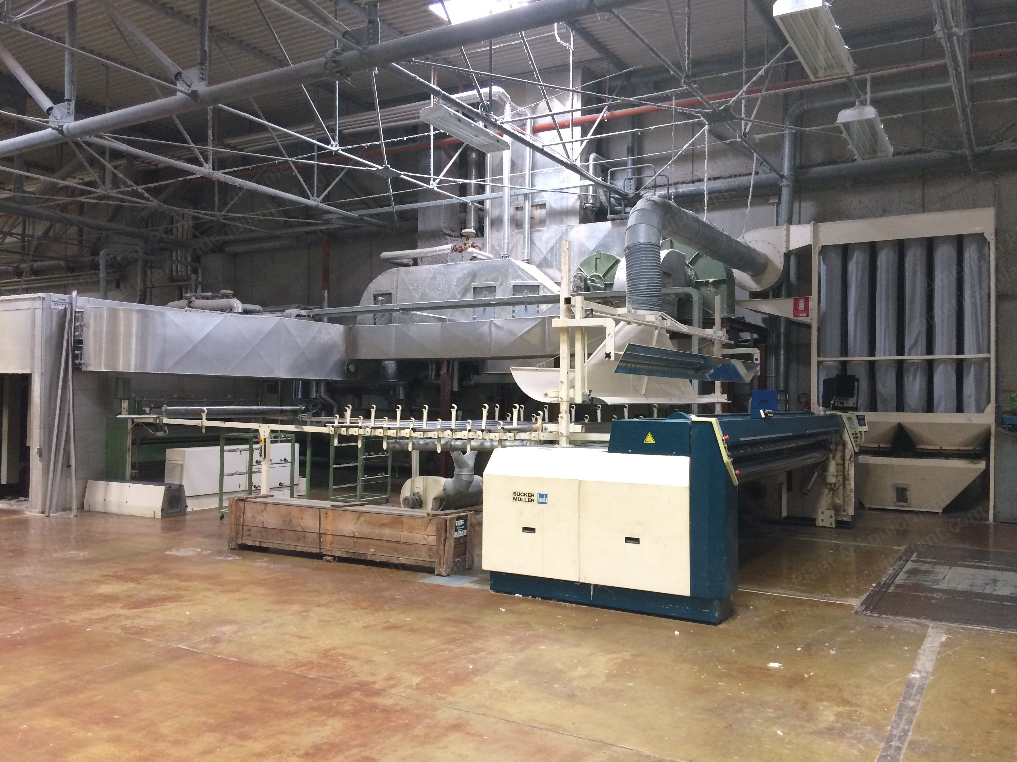 Complete Weaving Preparation, Compressor Room, and Weaving Batch