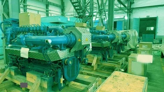 MWM, TCG 3016, Gas Engine Biogas Cogeneration Plant, 800kW, 60Hz, 1500 RPM
