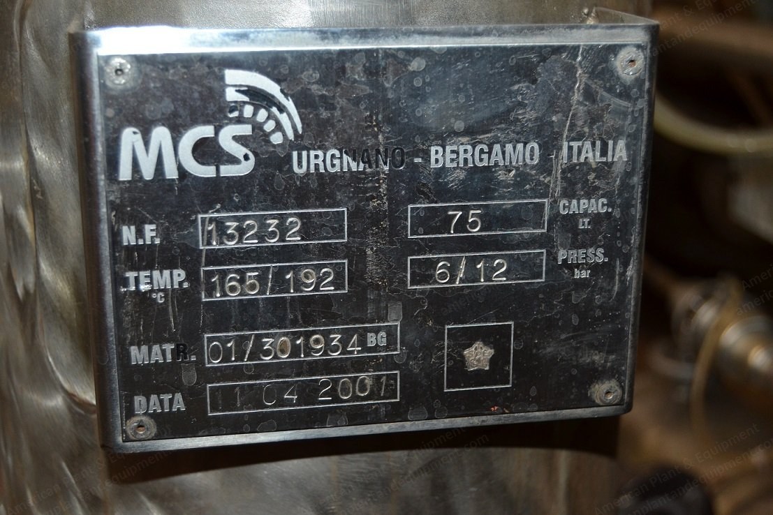 MCS, Airjet 2 HT, 2001, 2 Tubes, Termoeletronica CT301 LAN Microprocessor