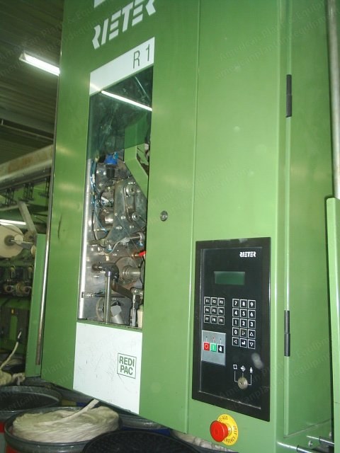 Rieter, R-1, 1996, Open End Spinning Frame, 280 Spindles, 2 Robots, 1 Doffer, Uster Yarn Cleaner