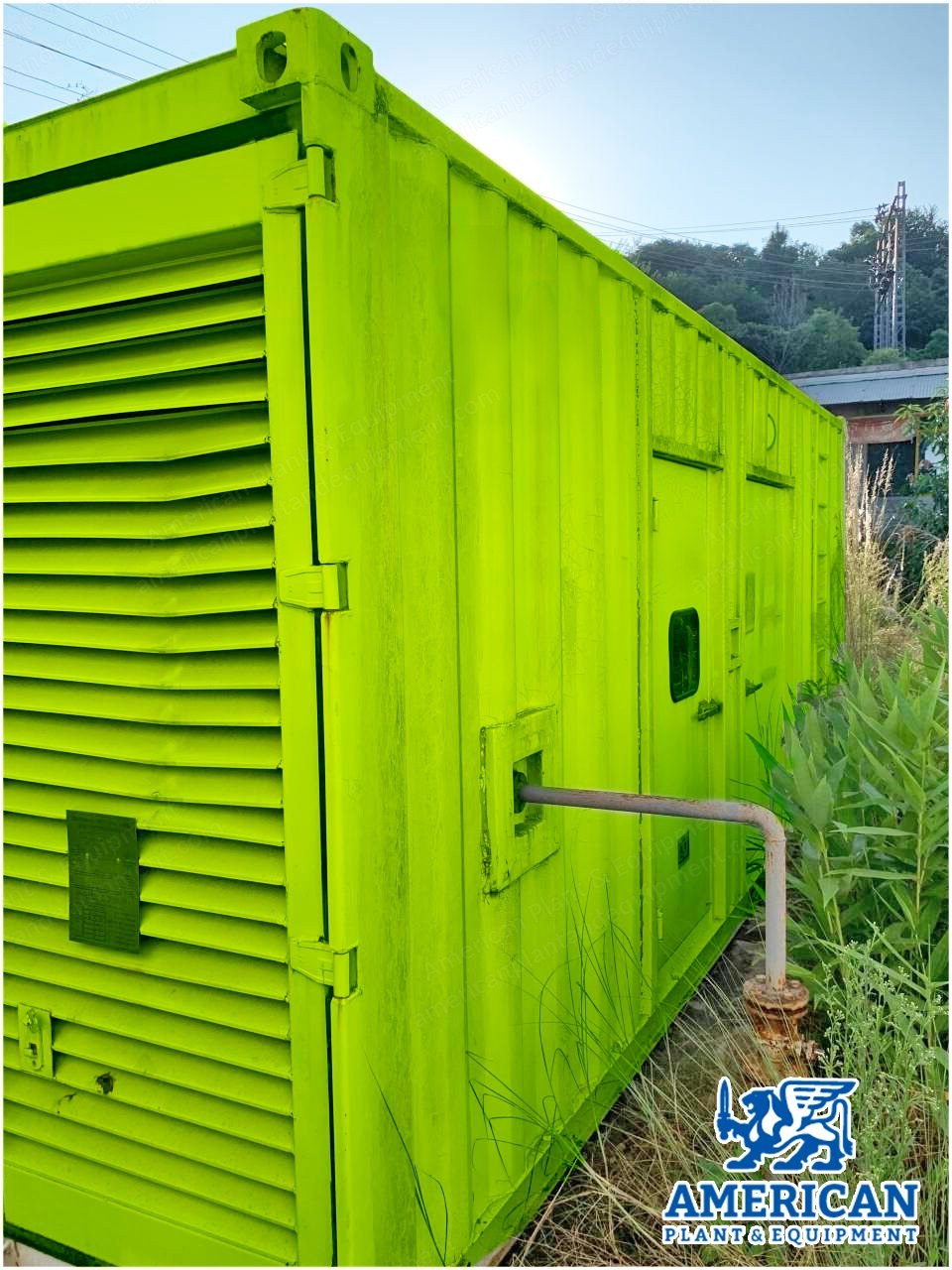 MTU, 500 kW, 50 Hz, 400V, Generator Set
