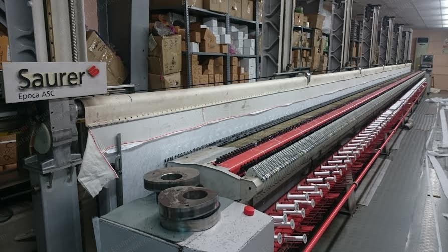 Saurer, Epoca Pentacut, 1996 to 2004, Embroidery Machines, 3 Units Available