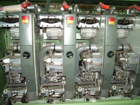 Schlafhorst, 238 UWP-DX, 1990, 50 Heads, Automatic Tube Loader, Waxing Device
