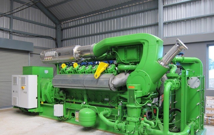 Jenbacher, J416, 2010, 1161 kW, 400 Volts, 50 Hz, 1500 RPM