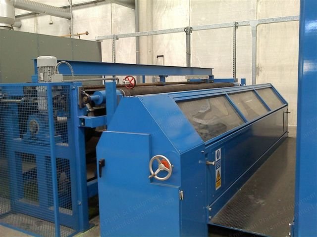 Sellars, Backcoating Line, 2005, 4400mm Roller Width, 5-Section Oil-Fired Drying Chamber, Suitable for Artificial Grass & Carpet