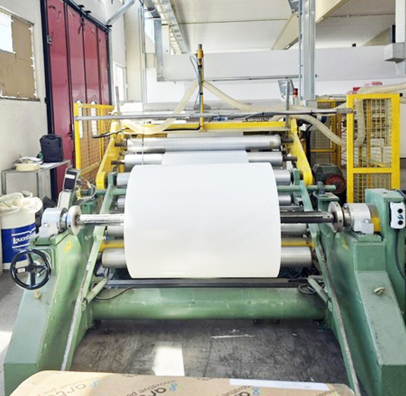 IMS/Laem/Goebel, Slitter-Rewinder, 1985, 1500mm Width, 1300mm Unwind, 950mm Rewind, 500 m/min