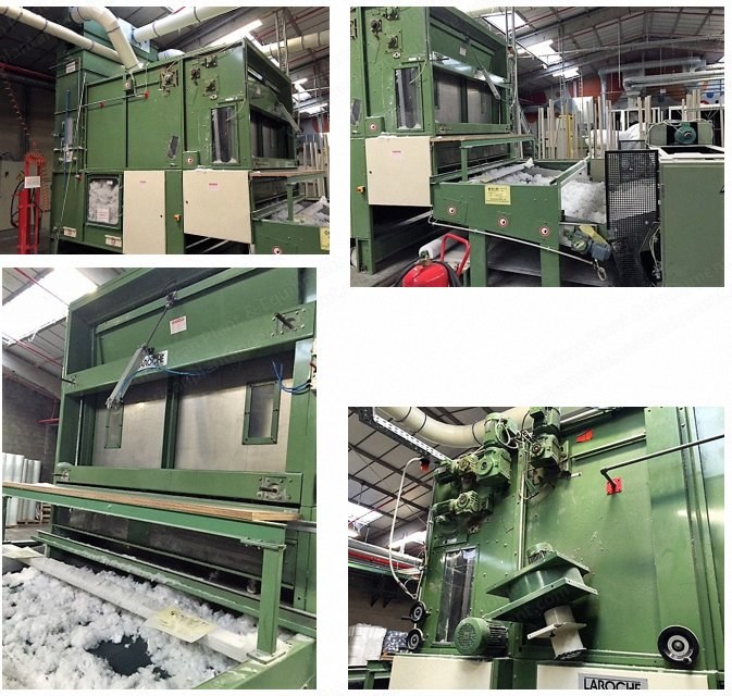 Laroche, Airlay System, 2001, 2400mm Width, Chute Feed, 25 kW