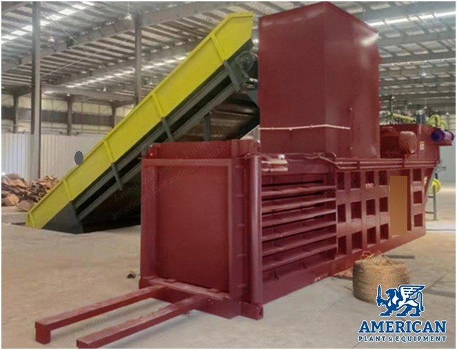NovaStar, GN132, New, Hydraulic Horizontal Baler, 1100x2000mm Inlet, 4 to 6 Bales/Hr, 1800kN