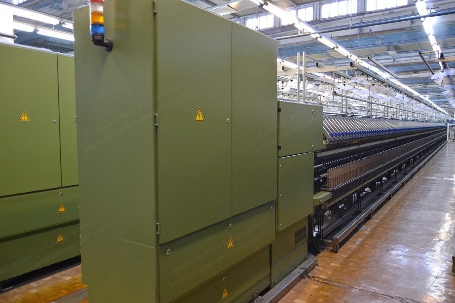 Zinser, 450, 2001, 816 Spindles, 48mm Ring Diameter, 75mm Gauge, Fiber Length 80mm