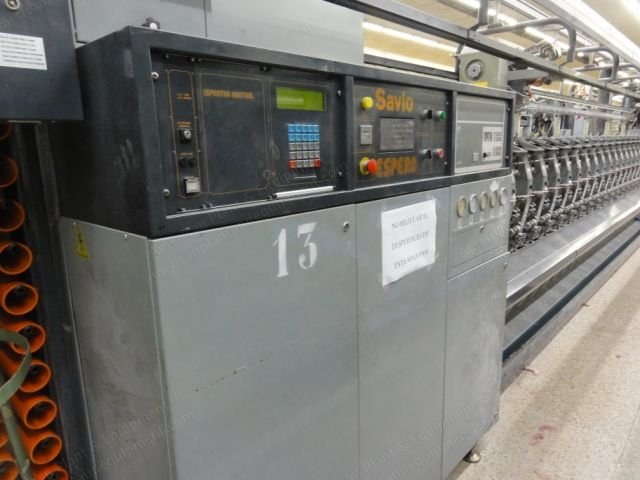 Cognetex, FTCL/8R, 1993, Worsted Spinning Frames, 640 Spindles, 55mm Ring Diameter, Linked with Savio Espero Winders