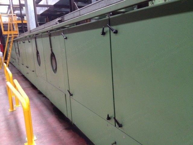 Artos Babcock, Stenter Machine, 1984, 3200mm Width, 6 Chambers, Hot Oil Heated
