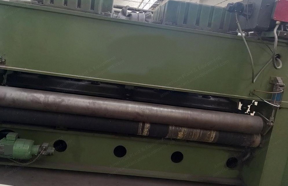 Fehrer, NL 12, 1976, Finishing Needle Loom, Working Width 2640mm, Double Board Downstroke, 60mm Stroke, 1200 RPM
