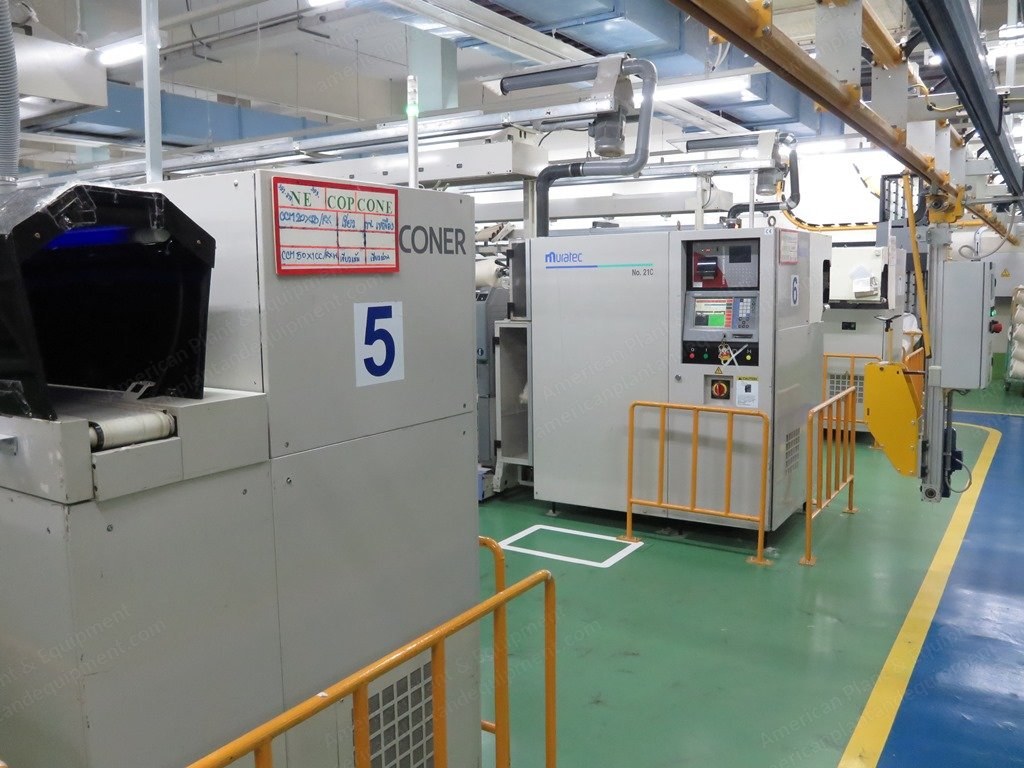 Murata, 21 C, 2004, 60 Spindles, Uster Quantum-2 Clearer, 380V