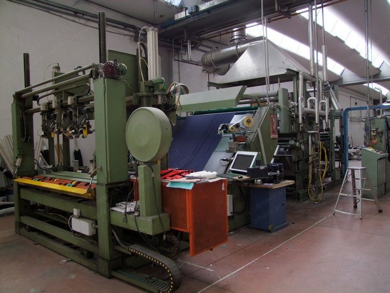 Monforts, Toptex/W, 1989, Sanforizing Line, Working Width 2200mm, Rollers Width 2400mm