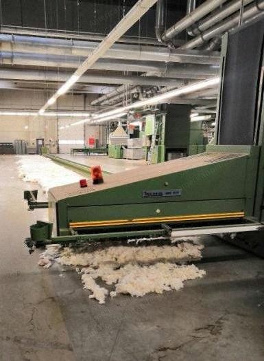 Trutzschler, Blowroom for Cotton, 1993 to 2001, Blendomat BDT-019/2300, CVT1/1600, MCM 6/1200, Loptex Sorter