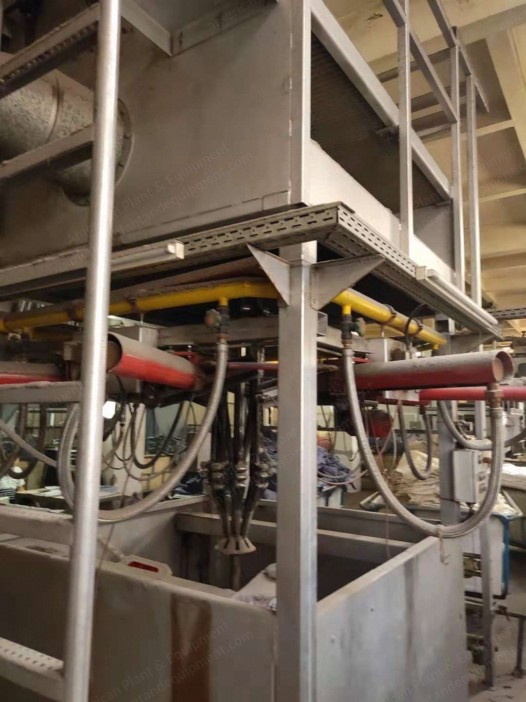 Dornier Tubular Singeing Machine, 2008, 8 Burners, For Knit Fabrics
