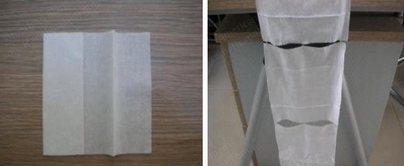 NovaStar, GC155, Automatic Non-Woven Perforating and Folding Machine, 200mm Width, Z Fold, 350 pcs/min