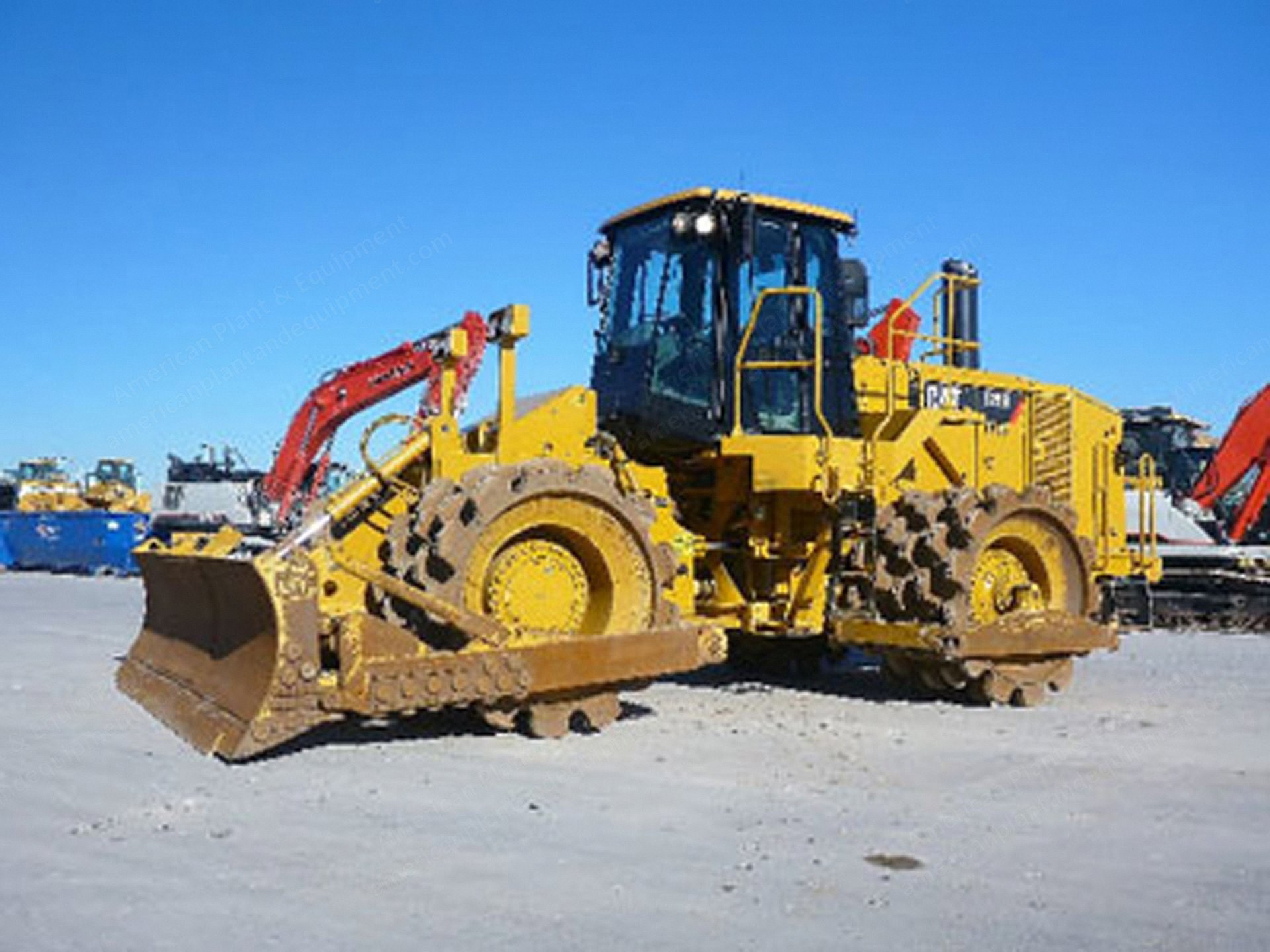 Caterpillar, 825H, 2012, Soil Compactor, C15 Tier 4i Engine, Straight Blade