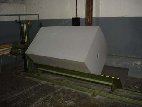 Fecken-Kirfel, Martin Sweets, Complete Polyurethane Foam Production and Converting Plant, Continuous Foaming Machine, Peeler, Carrousel, Horizontal and Vertical Cutters