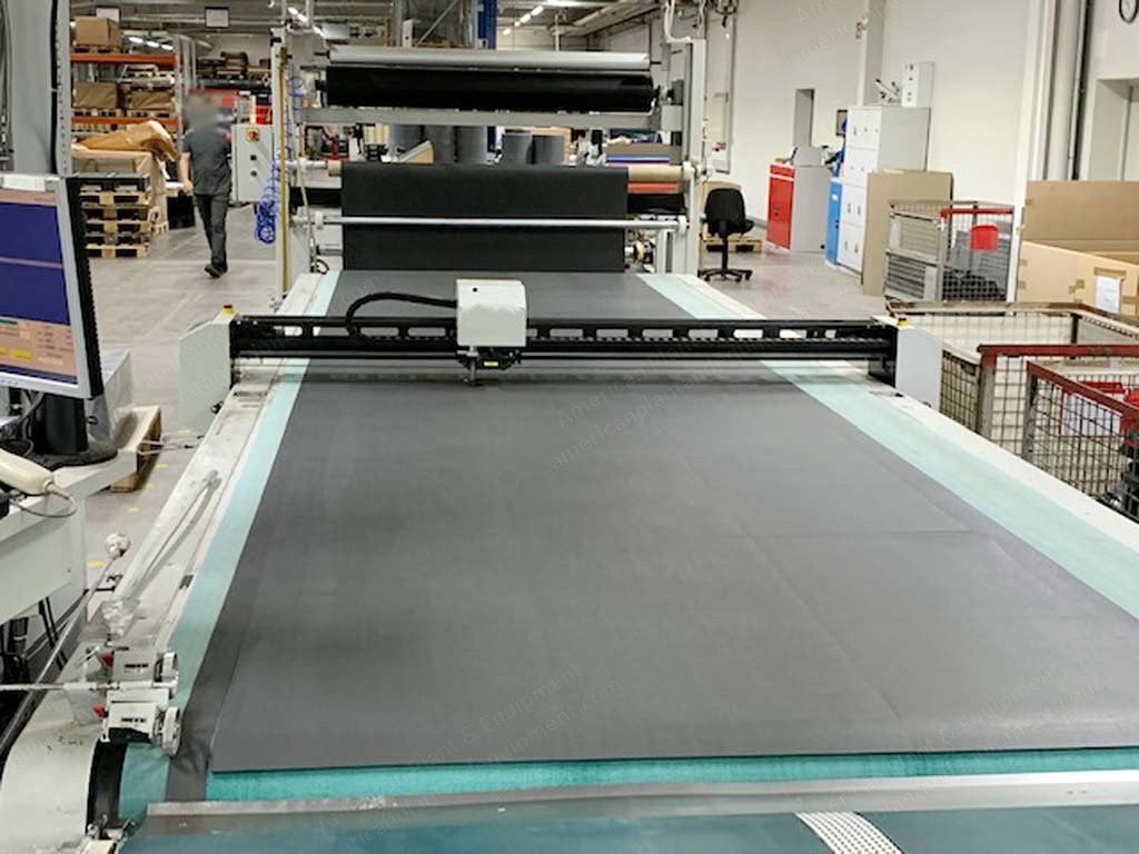 Kuris, Texcut 3001, 2003, 2500x1800mm Vacuum Surface, Max Workpiece 6000x800mm
