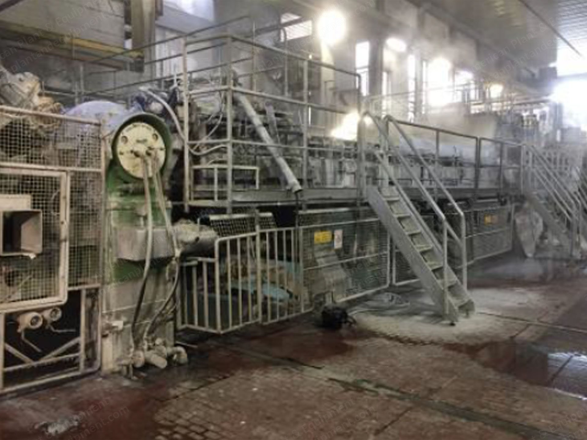Escher Wyss, Paper Machine and Rewinder, 1974, 4370mm Width, 850 m/min Max Speed