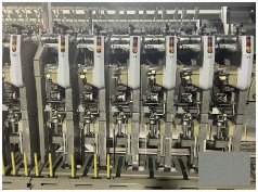Zinser, RM350, 2000, Ring Spinning Frame, 1080 Spindles, Linked with Schlafhorst 338 Autowinder