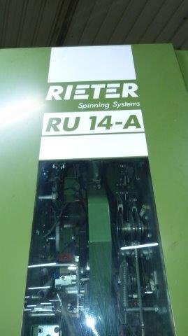 Rieter, RU14, 1994, Open End Spinning Machine, 216 Rotors, MK-C20 Yarn Clearer, 2 Piecers