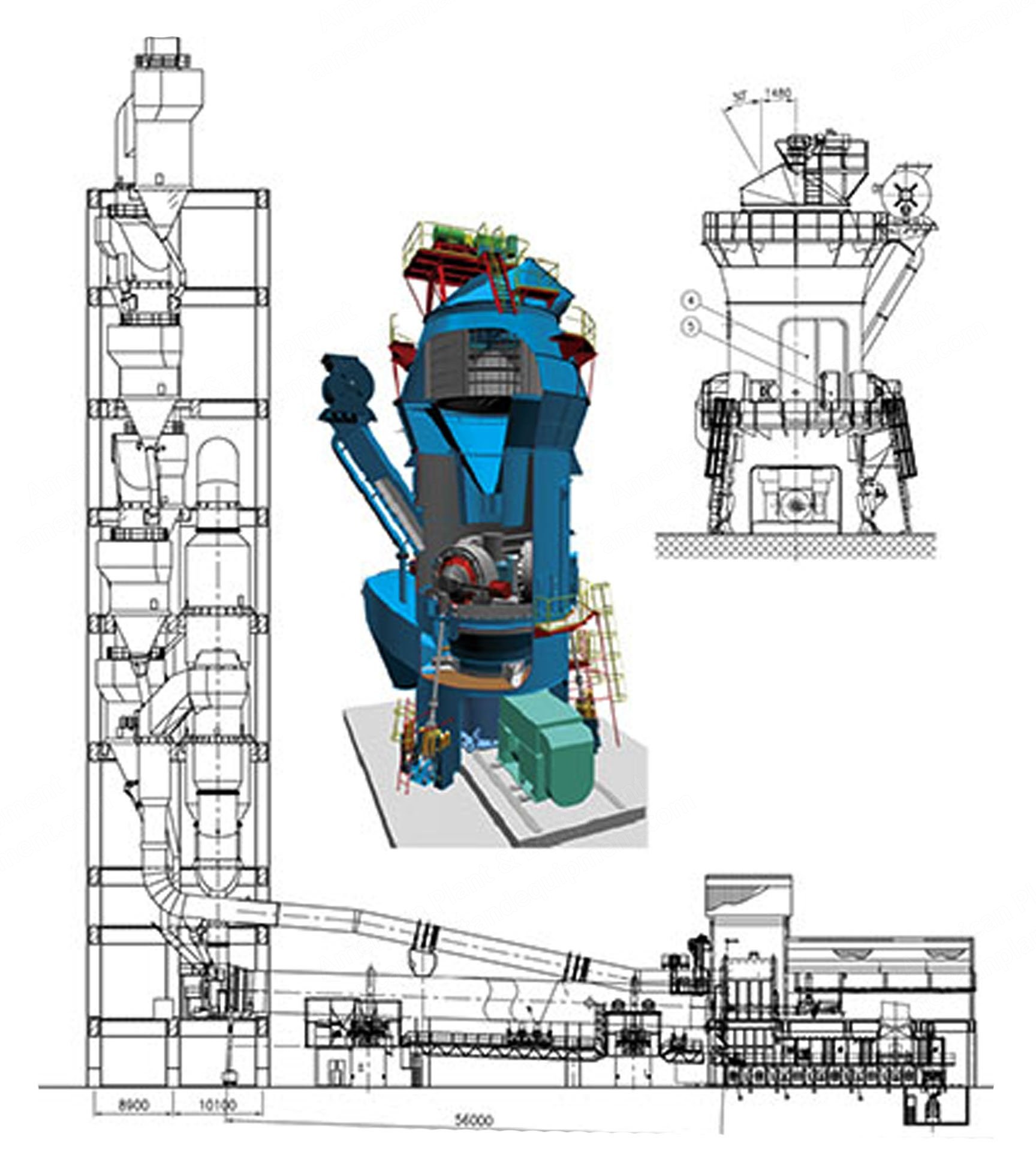 FLSmidth, Cement Plant, 4000 TPD, New Surplus