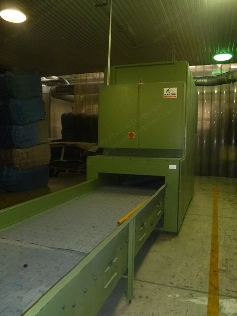 Marzoli, Nonwoven Processing Plant, 2001, 800kg/h Capacity, 10x C501 Cards