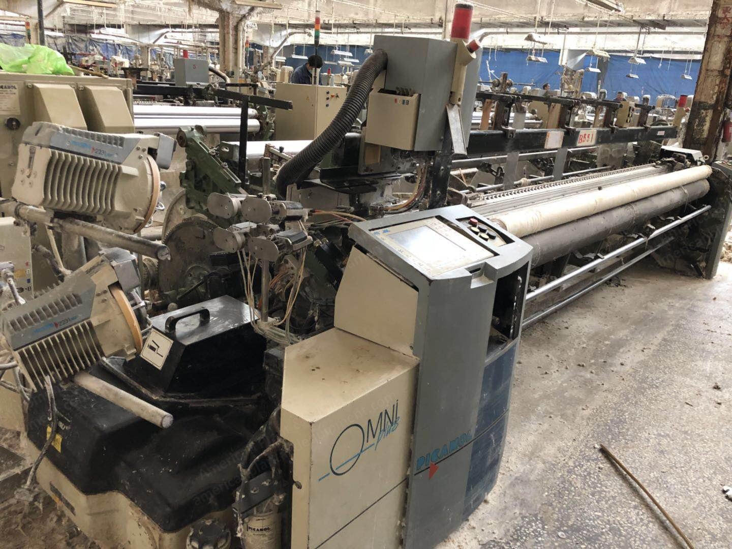 Picanol, Omni Plus, 2003, 3400mm, Dobby, 4 Nozzles