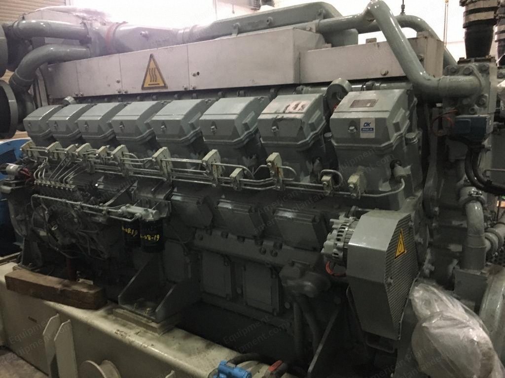 Mitsubishi, S16R-PTA, 2008, 3408 kVA, 50/60 Hz, 400/480V, 4 Units