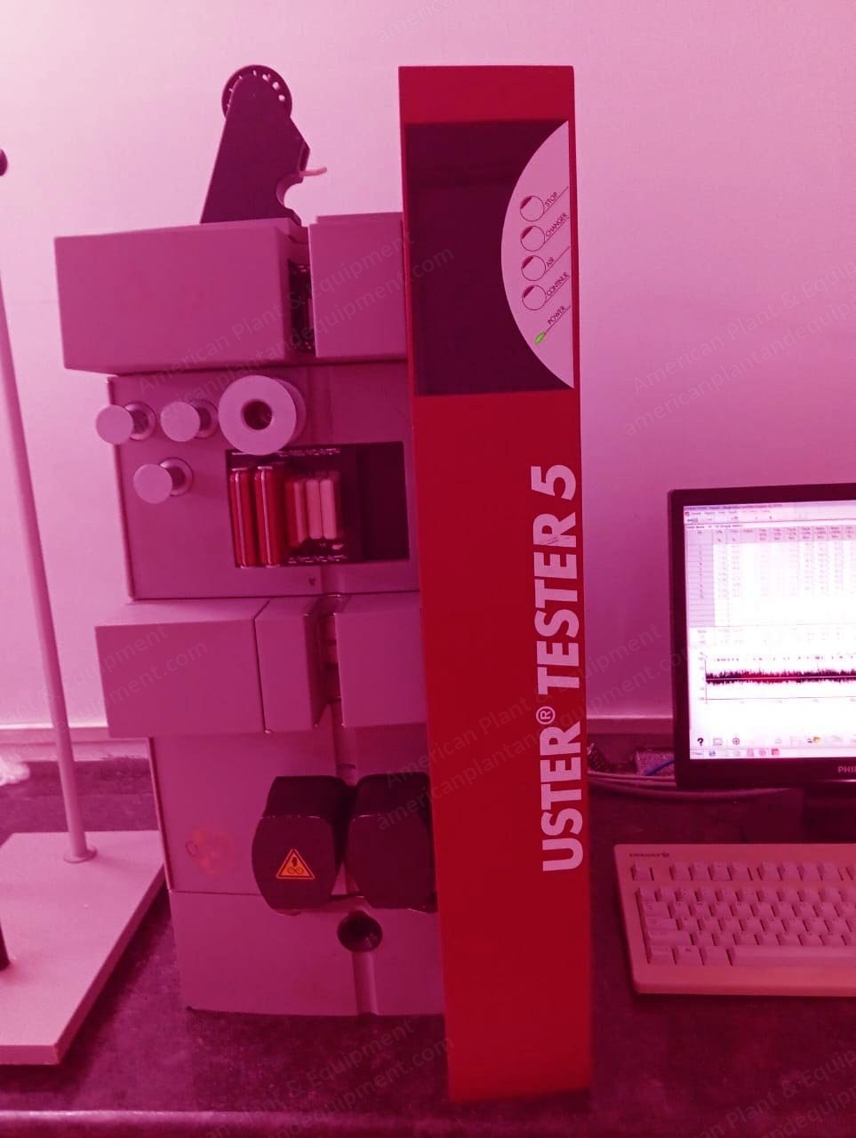 Uster, UT5 SX, 2010, Evenness Tester, with CS, OH, and FM Modules