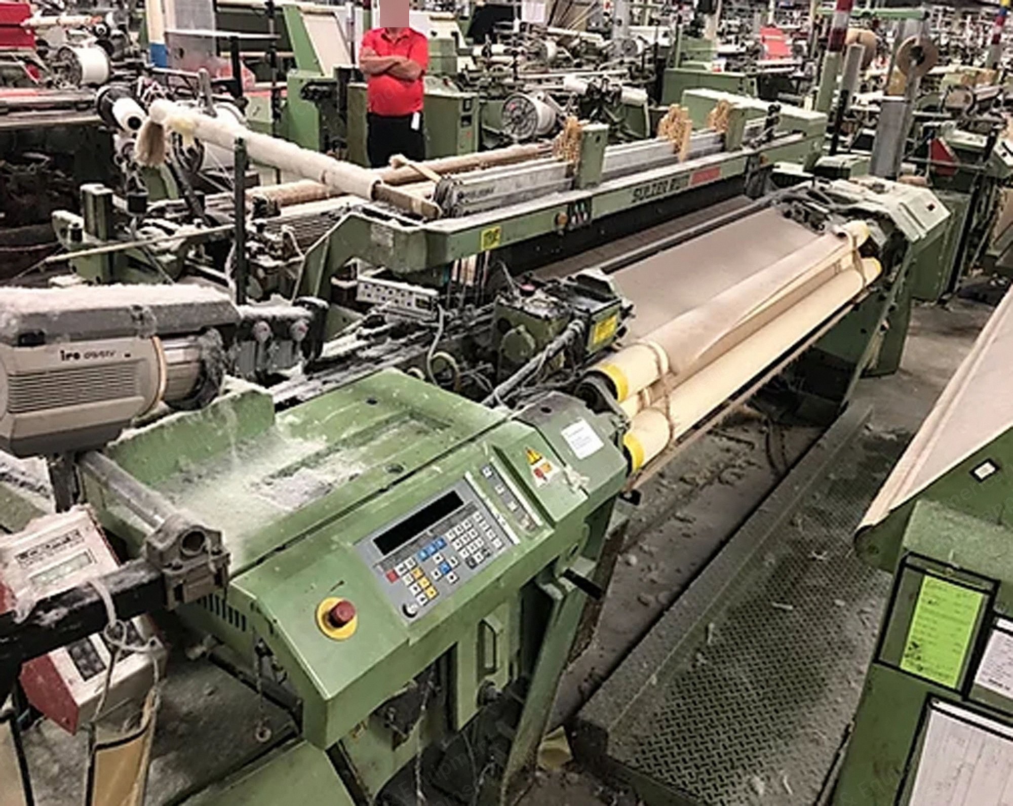 Sulzer, G6200 W 220 N6 SP, Rapier Loom, 220cm Width, Staubli 2667 Dobby, 6 Colors