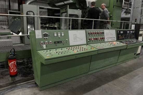 Trützschler, Spinnbau, Ramisch Kleinewefers, Edelmann Thermobonding Line, 1993, 2500mm Working Width