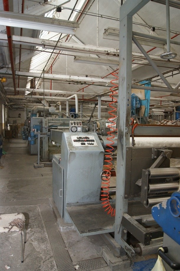 Bruckner, VN 18/4, 1991, Stenter Frame, 1850mm Width, 4 Chambers, Steam Heated