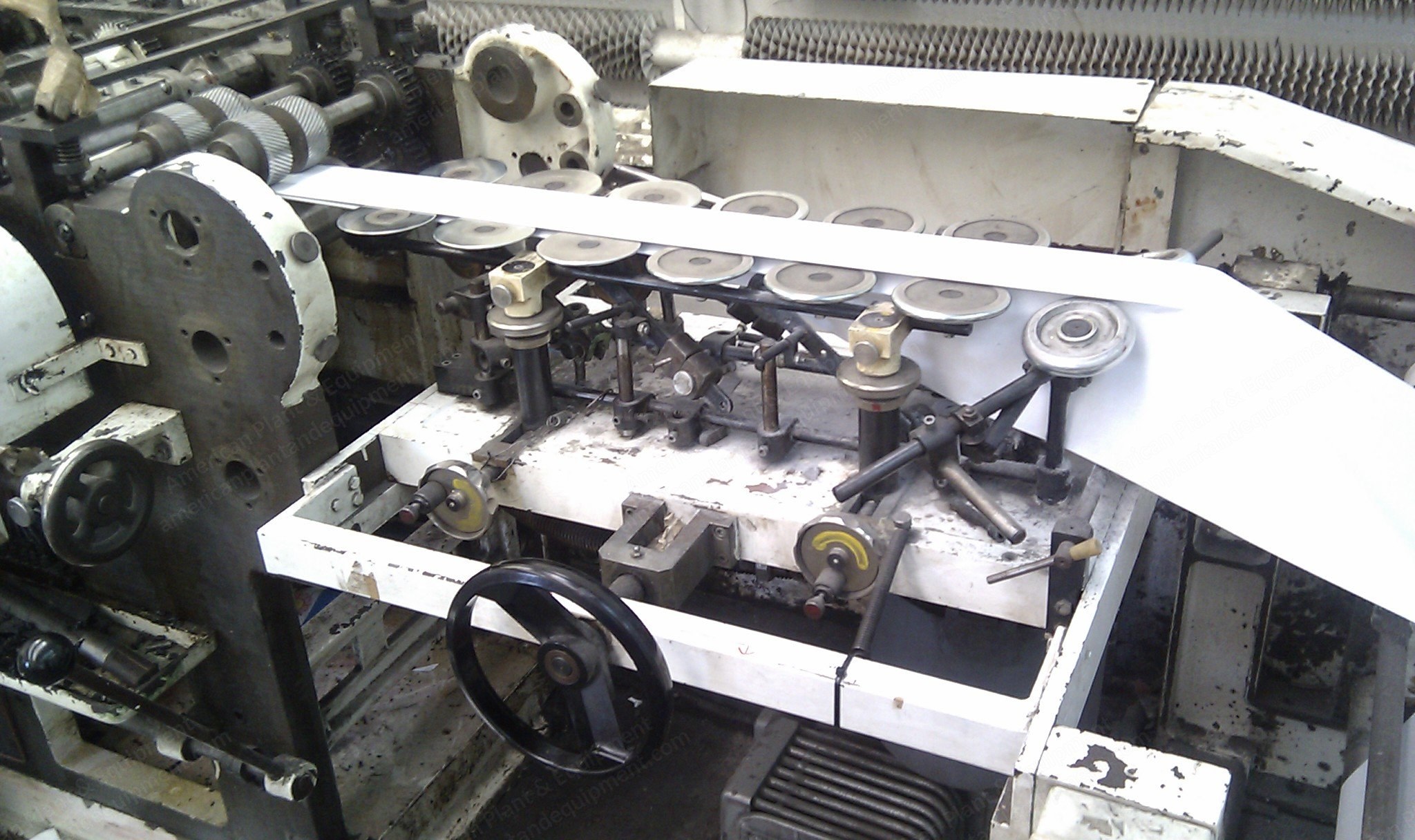 Tatran, Blockbottom Paper Bag-Making Machine, 1989, 4-Color Flexo Printer, Max Paper Width 520mm, 10000 pcs/h