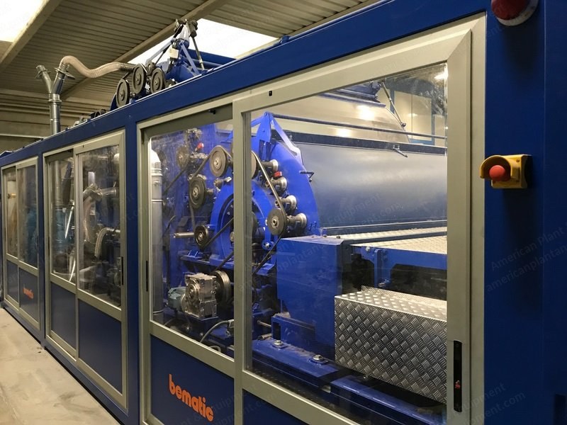 NovaStar, SC 70_180, Carding Machine, Working Width 2500mm, with BCV Hopper Feeder