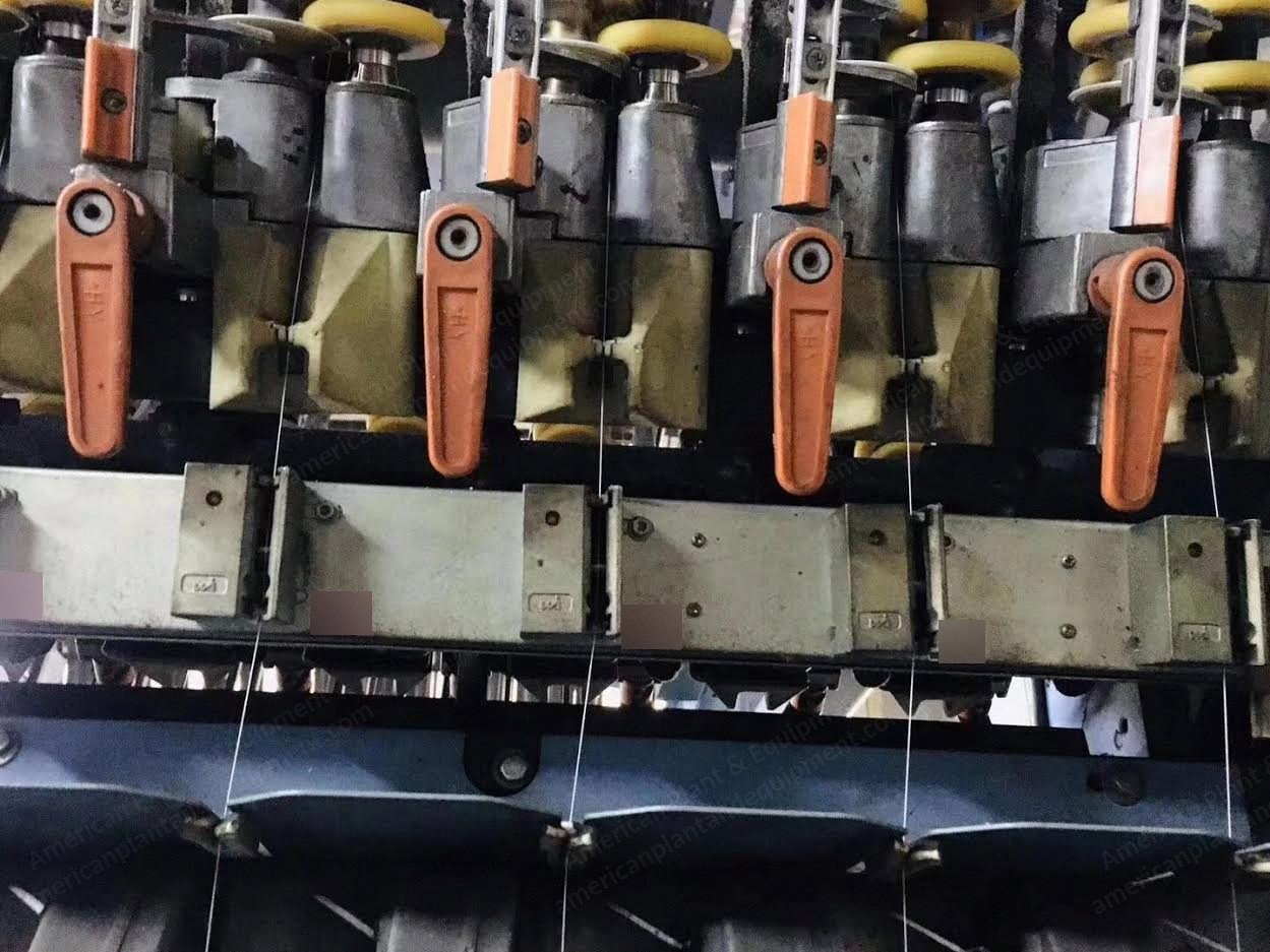 Barmag Draw Texturing Machine, 2011, 240 Spindles, Single Heater