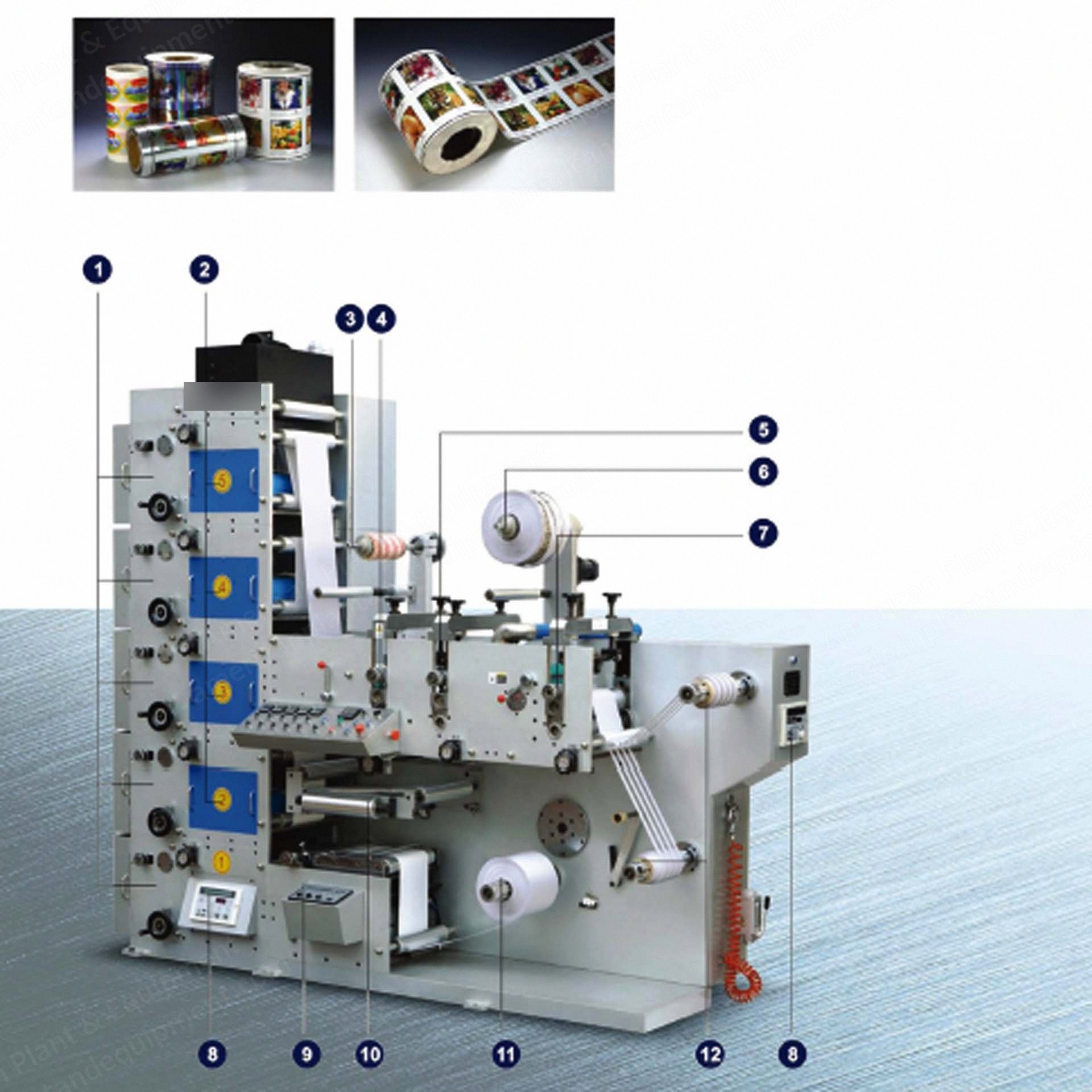 NovaStar, LR130, 1 to 6 Colors, 320mm Printing Width, 3 Die-Cutting Stations