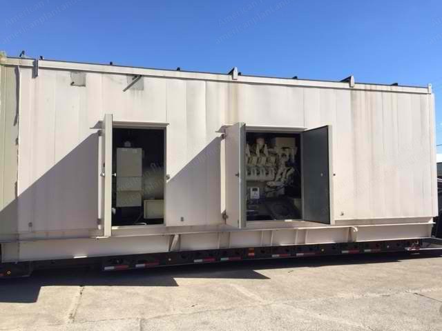 MTU, 12V4000, 2007, 1600kW, 60 Hz, 2400/4160V, Diesel Generator Set