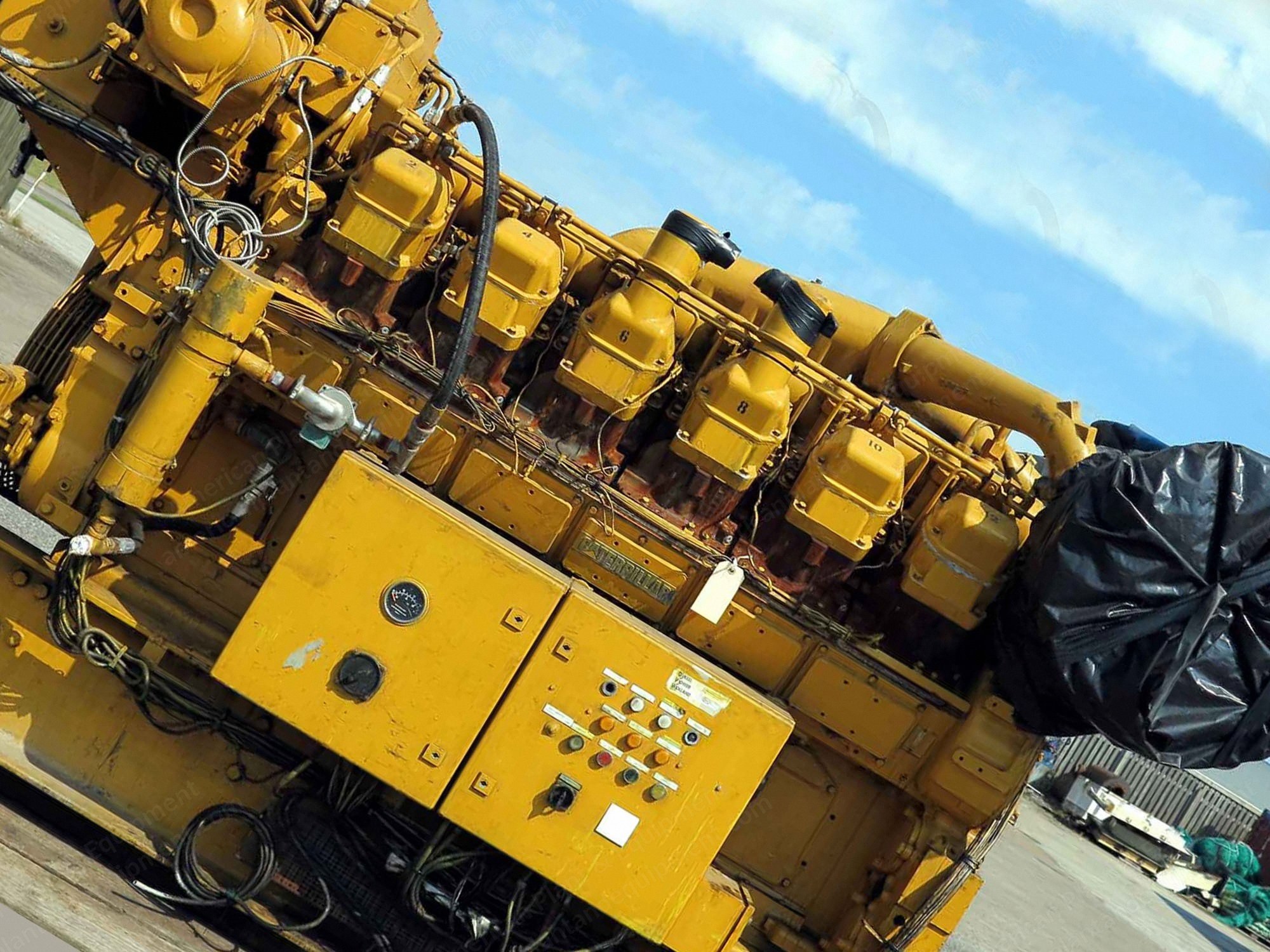 Caterpillar, 3512 DITA, 1991, 1680 HP, 1800 RPM Engine Set