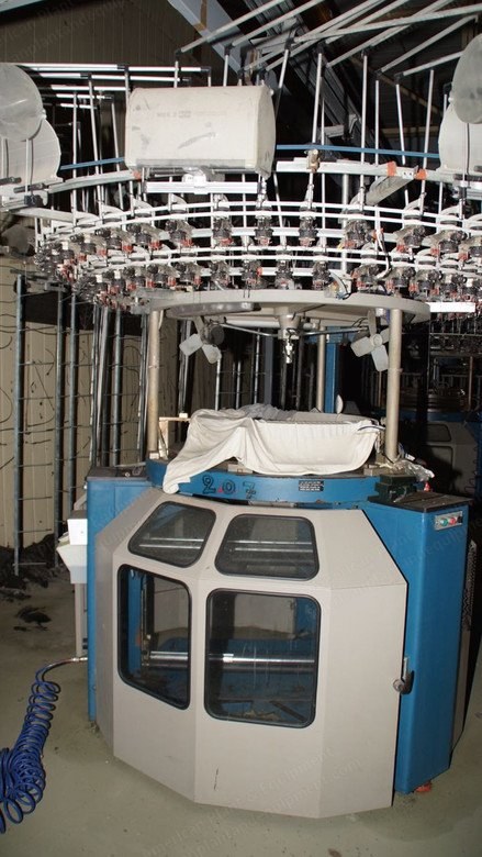 Orizio, JO/5, Circular Knitting Machines, Diameter 10" to 48", 38 to 72 Feeders