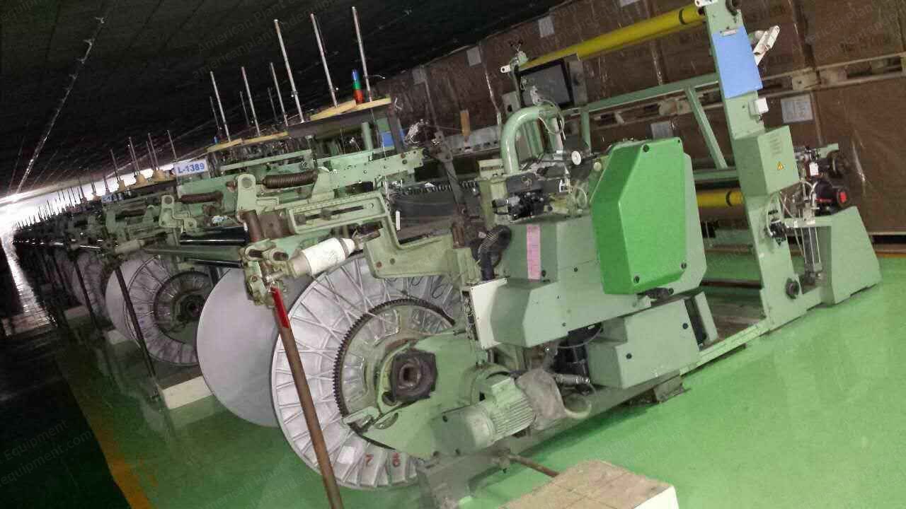 Sulzer Ruti, Year 1990, Airjet Loom, Width 2000mm, Single Color, For Special Fabric & Glass Fiber