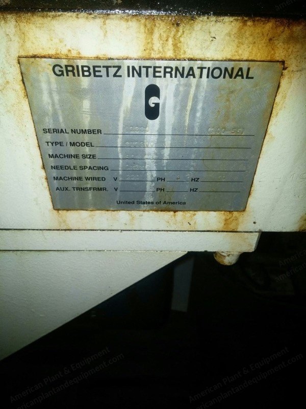 Gribetz, DG3200 & GT1300, Chainstitch Quilting Machines, 110" Width, 3 Phase