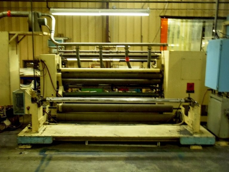 Dusenbery, 815, 84" Duplex Slitter Rewinder, 24" Rewind Diameter, 40" Unwind Diameter