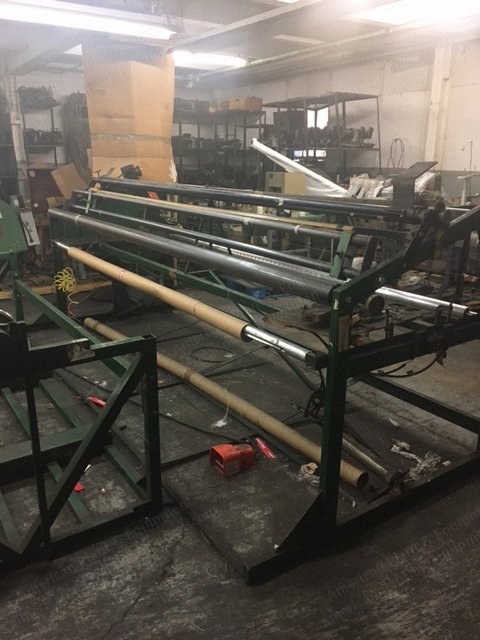 Utica, Textile Slitter Rewinder, 140" Width, Razor Knives