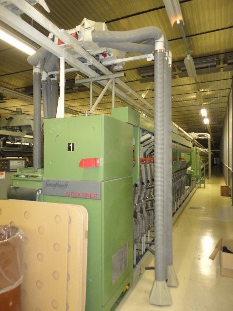 Zinser, 420 SL, 1988, Spinning Machine, 620 Spindles, Linked to Schlafhorst 238 Winder