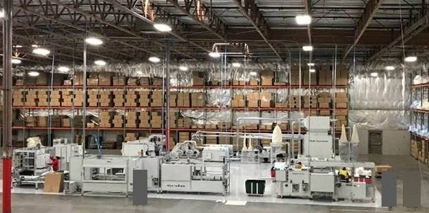 Brighi, H400, 2018, Semi-Automatic Pillow Stuffing and Sewing Machine, 7 cycles/min, 400x400mm to 650x900mm